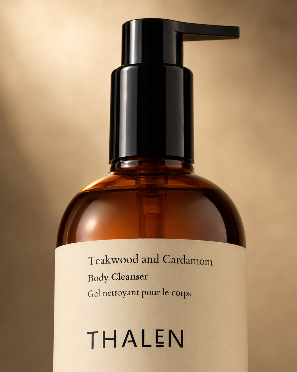 Thalen Teakwood and Cardamom Body Cleanser